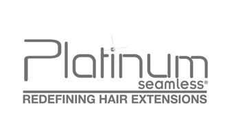 Platinum Seamless logo with the tagline 'REDEFINING HAIR EXTENSIONS'.